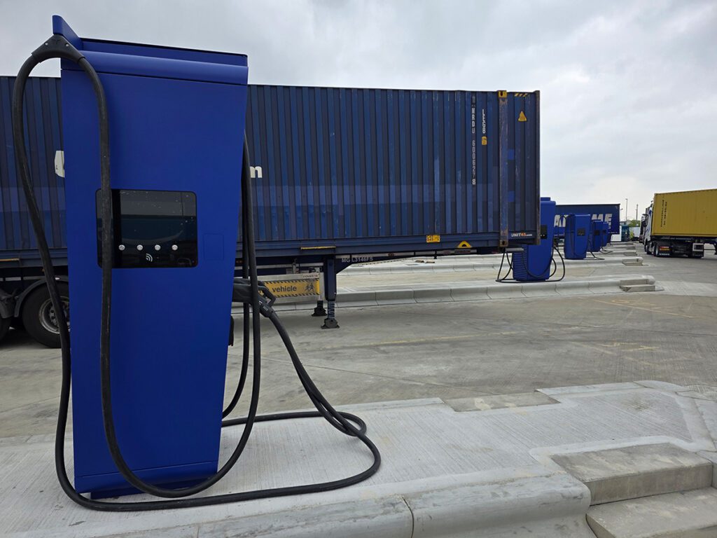 VEV teams up with Maritime Transport to deploy electric truck charging