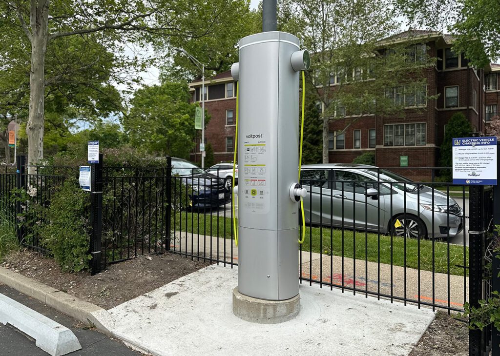 Voltpost deploys its first lamppost EV charger