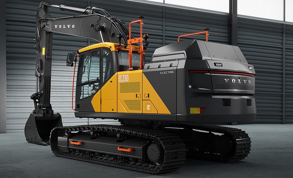 Volvo CE debuts all-new mid-size electric wheel loader and updated electric excavator