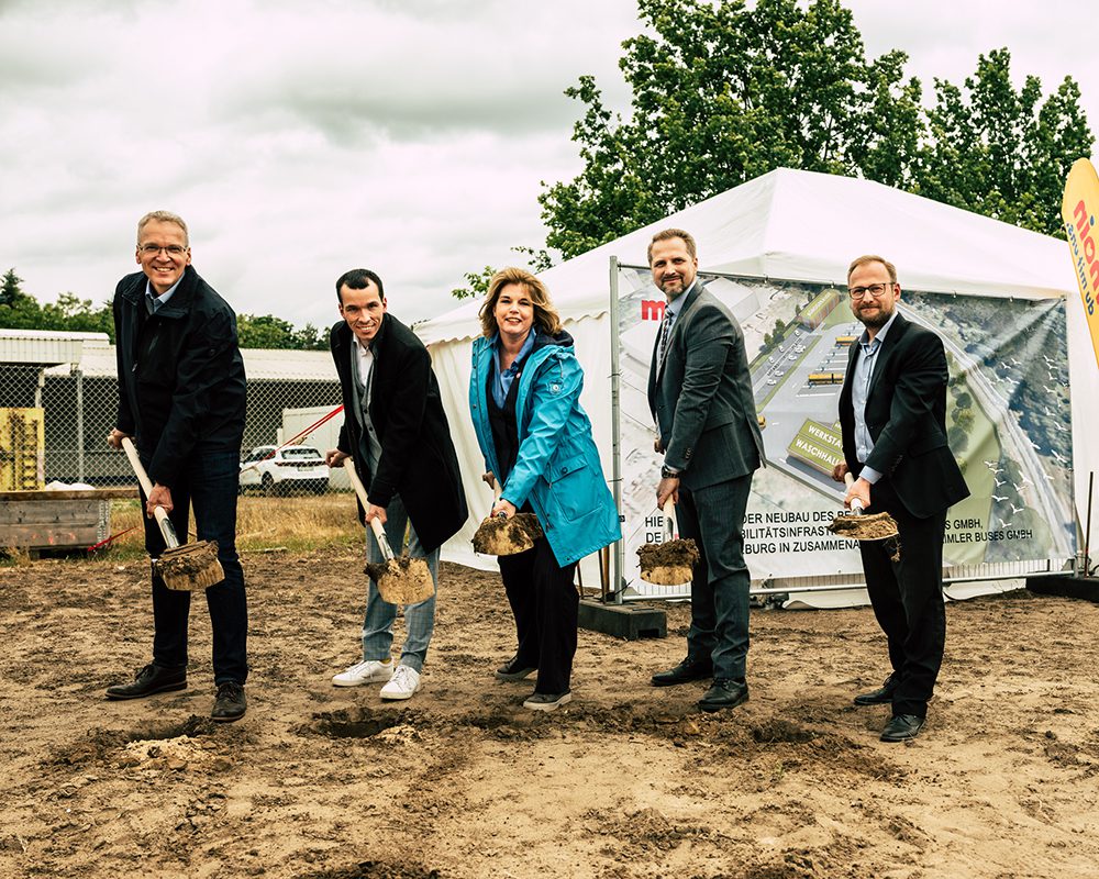 Daimler Buses to build a new electric bus depot for German transit agency