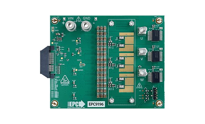 EPC releases inverter to bring GaN power to medium-voltage motor drives