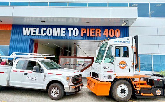 Charged EVs | Pier 400 in Los Angeles to deploy 20 Orange EV electric terminal tractors Charged EVs | Pier 400 in Los Angeles to deploy 20 Orange EV electric terminal tractors