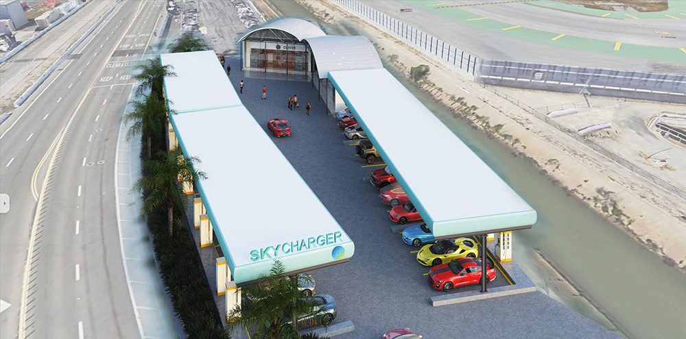 Skycharger to develop 24-port EV charging hub at San Francisco airport