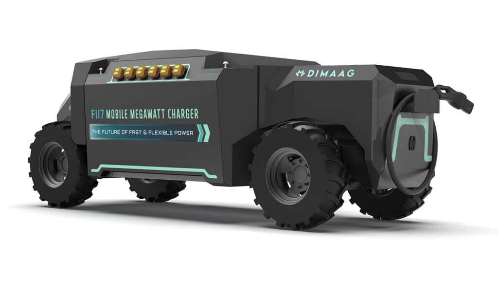 Komatsu and Dimaag unveil mobile MCS charger for remote construction and mining operations