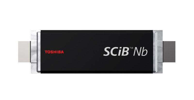 Toshiba starts sample shipments of new SCiBNb EV battery with niobium titanium oxide anode