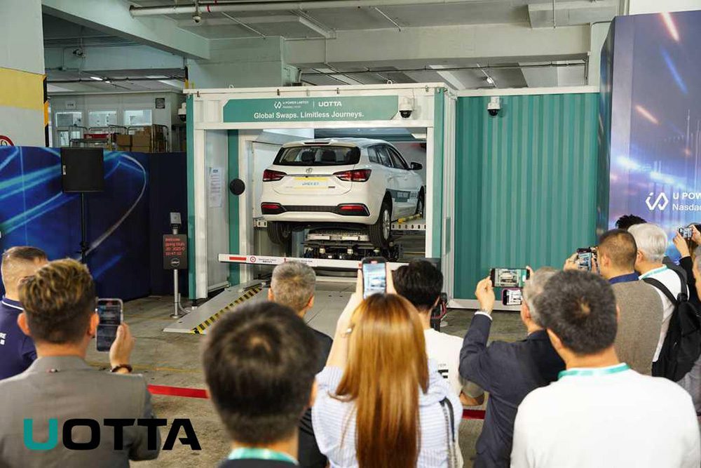 U Power plans to install 55 battery-swapping stations for Hong Kong taxis