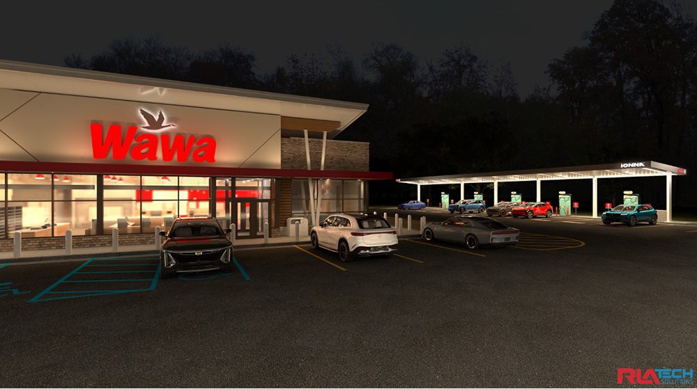 Charging network IONNA launches EV Rechargeries at Wawa locations in Florida