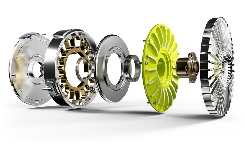 Orbis Electric’s new axial flux motor fits inside a wheel, matches torque of a V8 engine