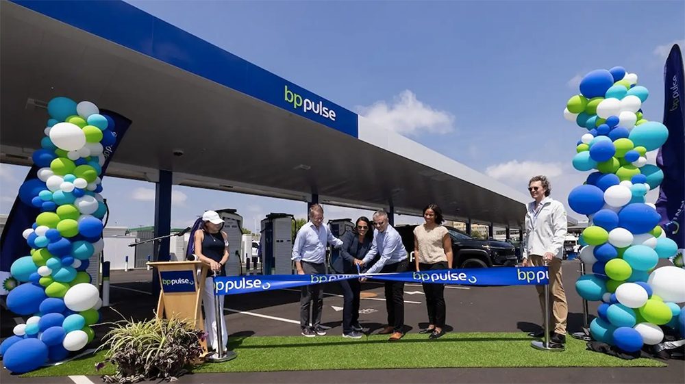 bp pulse opens EV charging hub near LAX with 48 DC fast charging bays