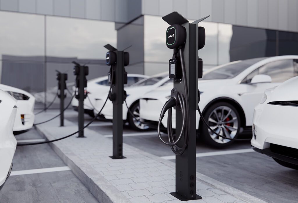 Liberty Plugins’ new CodeConnect Wallbox Charger enables EV charge station management with no internet connection