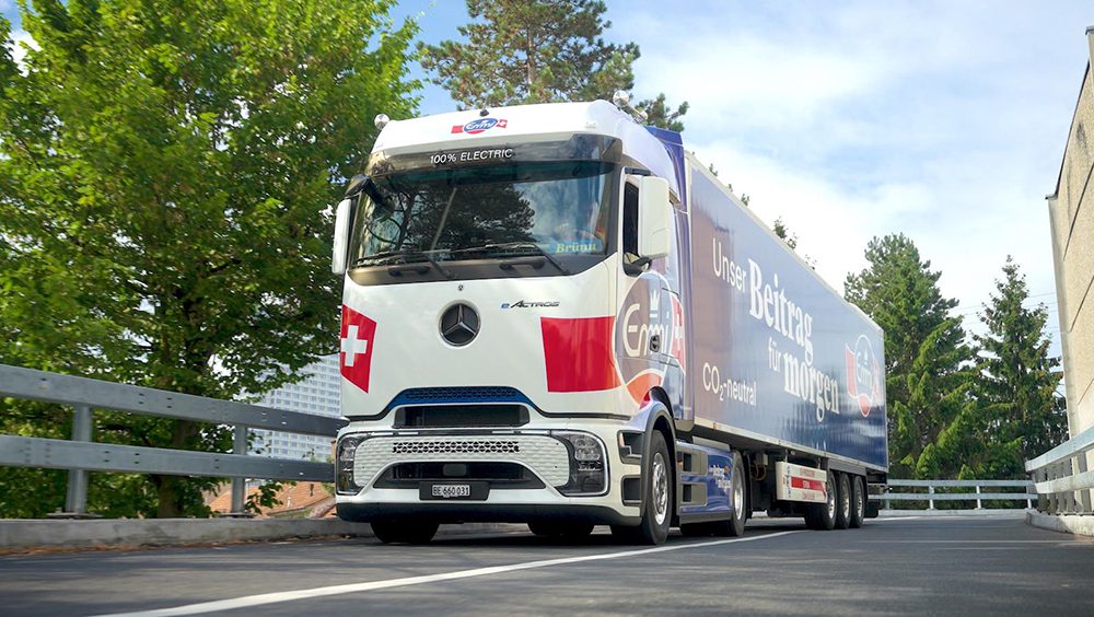 Mercedes-Benz’s eActros 600 electric truck is now on the road in 15 European countries