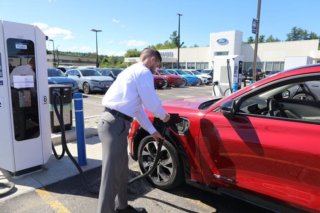 Ford Charge network launches with fast charging stations at 320 Ford dealerships nationwide