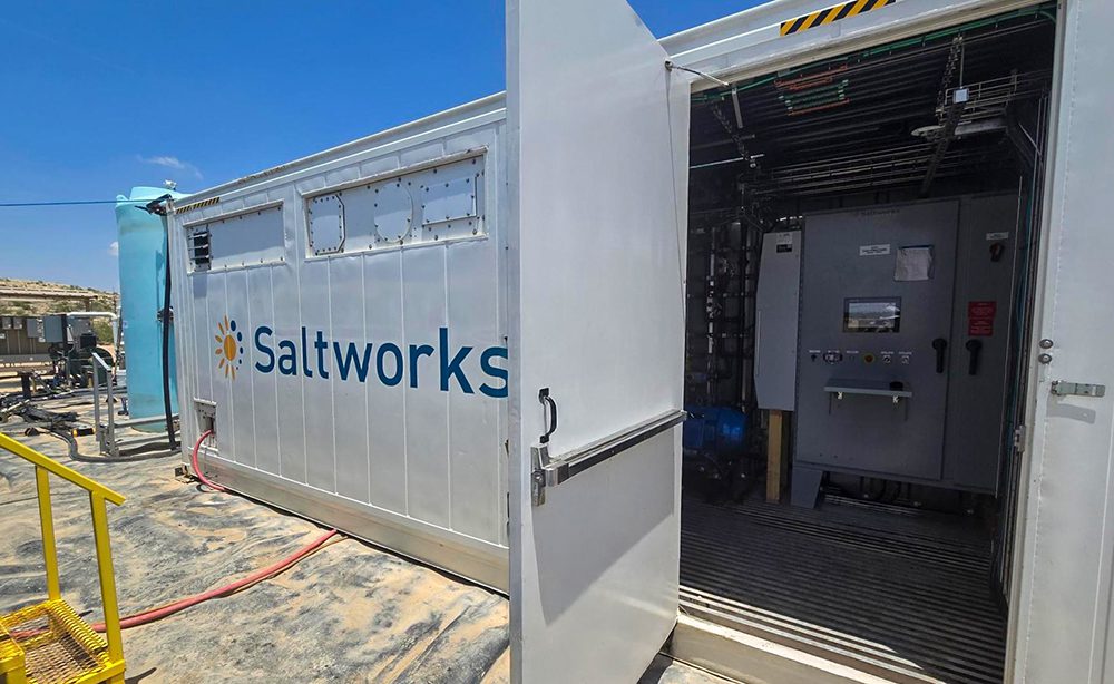 Saltworks deploys two FusionRO plants for lithium and water reuse applications