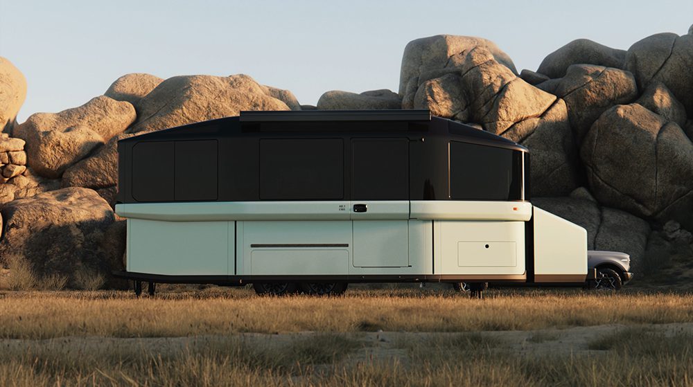 Lightship begins production of its AE.1 electric travel trailer with propulsion assist, unveils 2 new models