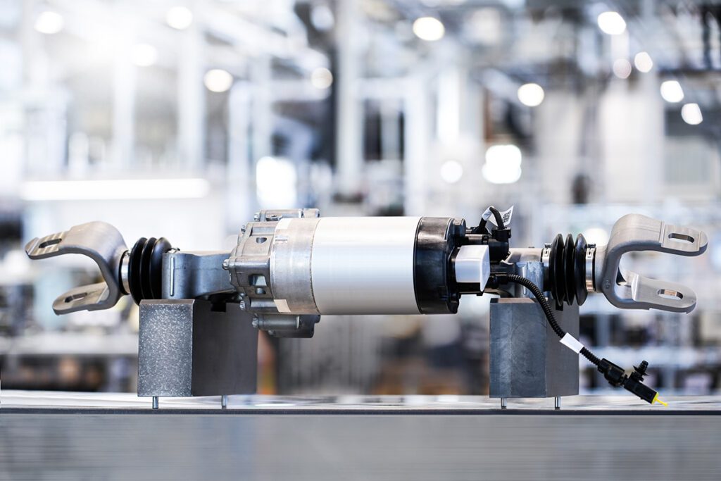 German automaker to use Schaeffler’s rear-wheel steering system featuring electric motor and planetary roller gear