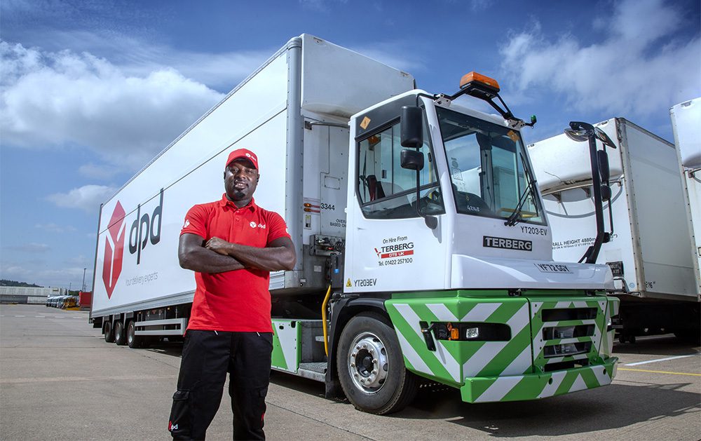 DPD tests electric Terberg tug at UK delivery hub