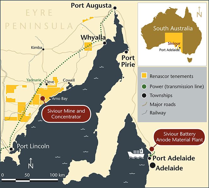 Renascor receives regulatory approval for Australian battery anode material facility
