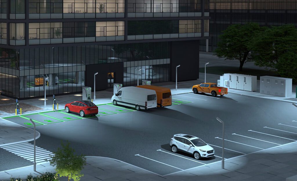 ChargePoint and Eaton launch V2X-capable EV fleet charging system