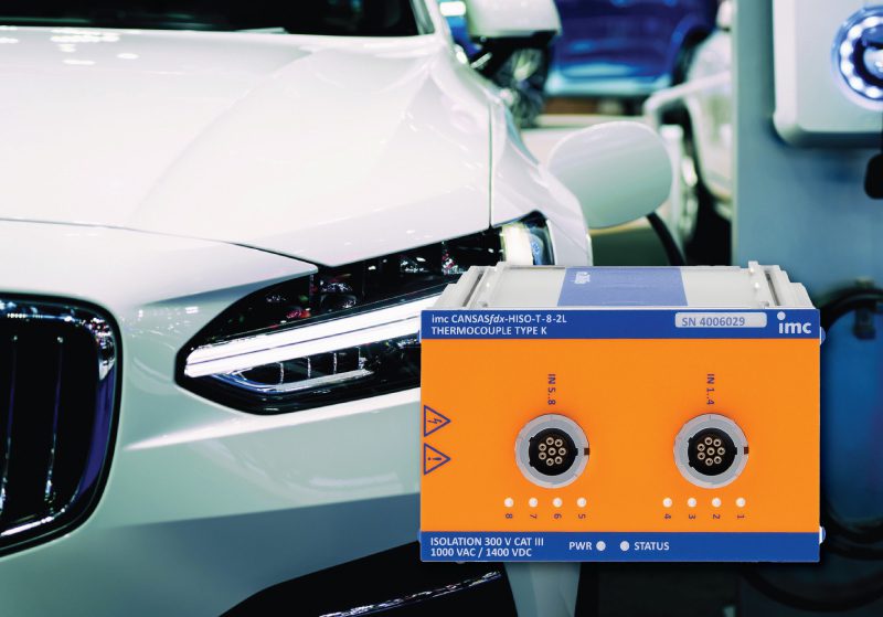 imc Test & Measurement launches high-isolation temperature module targeting EV battery testing up to 1400 V
