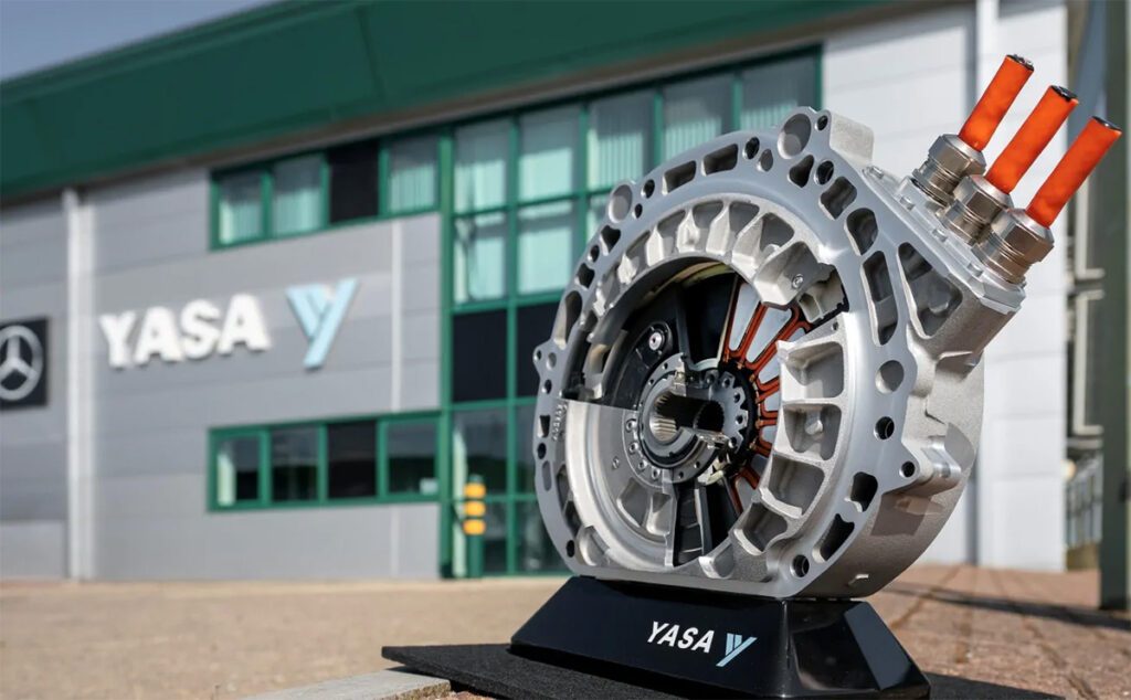 Mercedes-Owned YASA reveals a 737 hp axial flux electric motor that weighs just 29 pounds