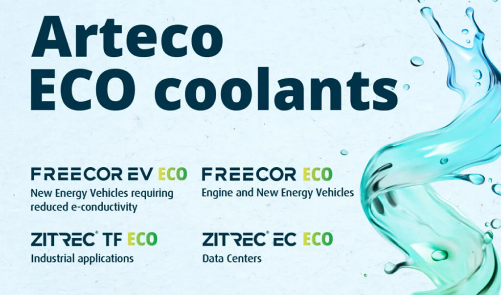 Arteco launches ECO coolants for EVs