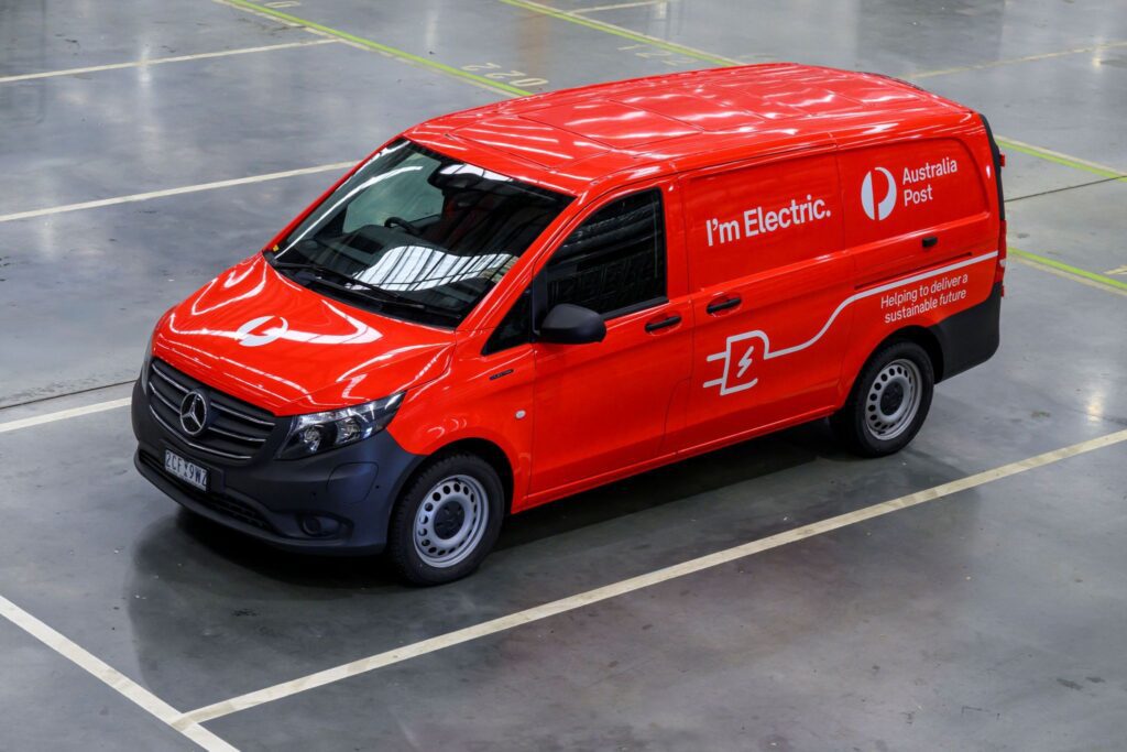 Australia Post pilots Mercedes-Benz eVito electric vans