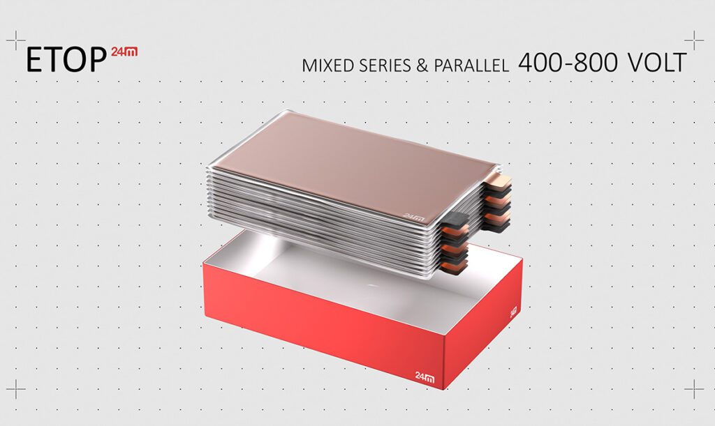 24M’s new Electrode-to-Pack technology enables greater pack-level energy density for EV batteries