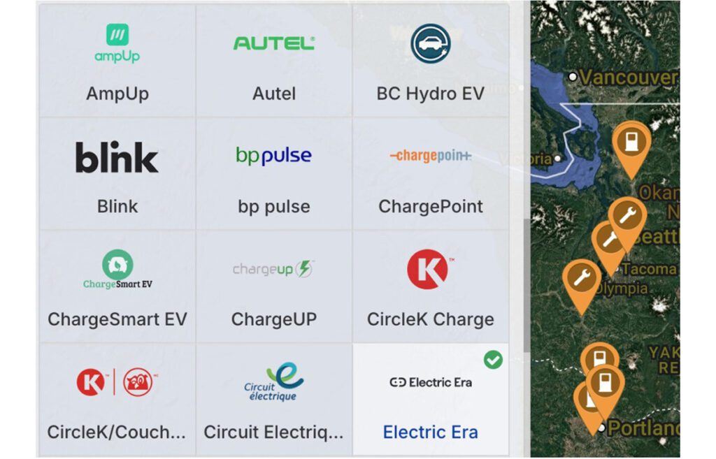 Electric Era launches network to help drivers find its EV fast chargers on third-party platforms