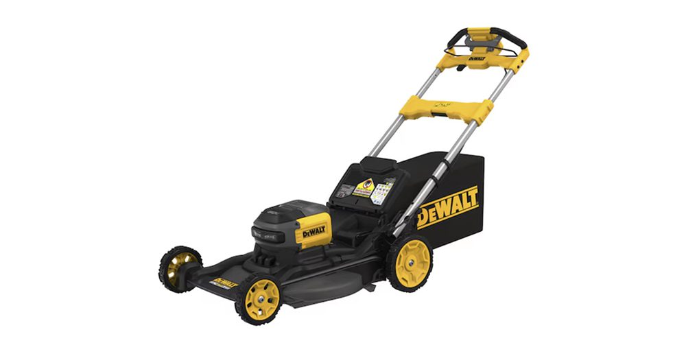 DeWalt’s 60V MAX mower is the ultimate EV for your yard