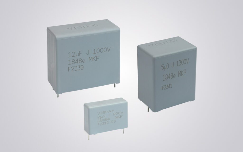 Vishay unveils high-temperature DC-link capacitors for EV power electronics