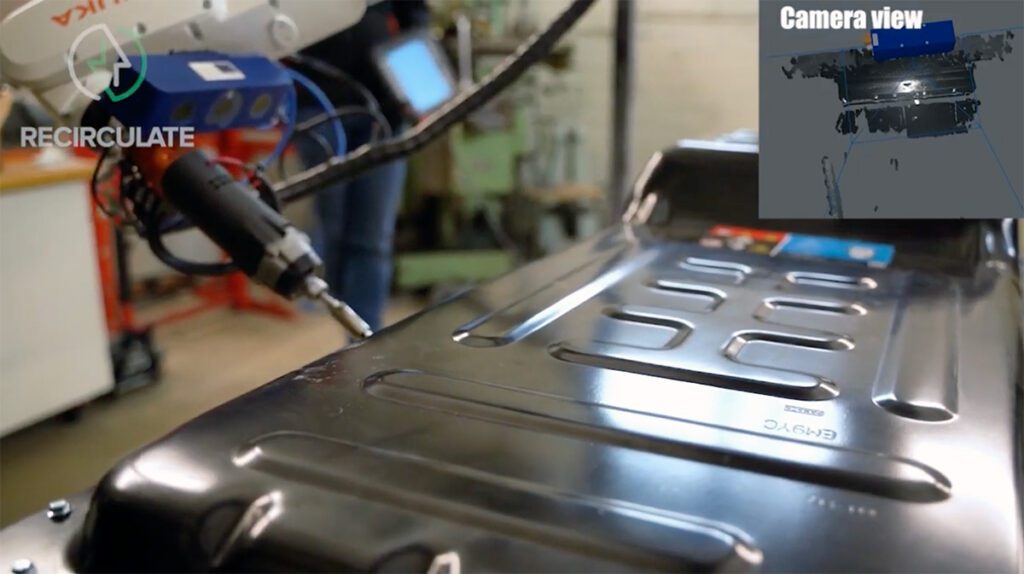 Recirculate project pioneers robotic EV battery disassembly system