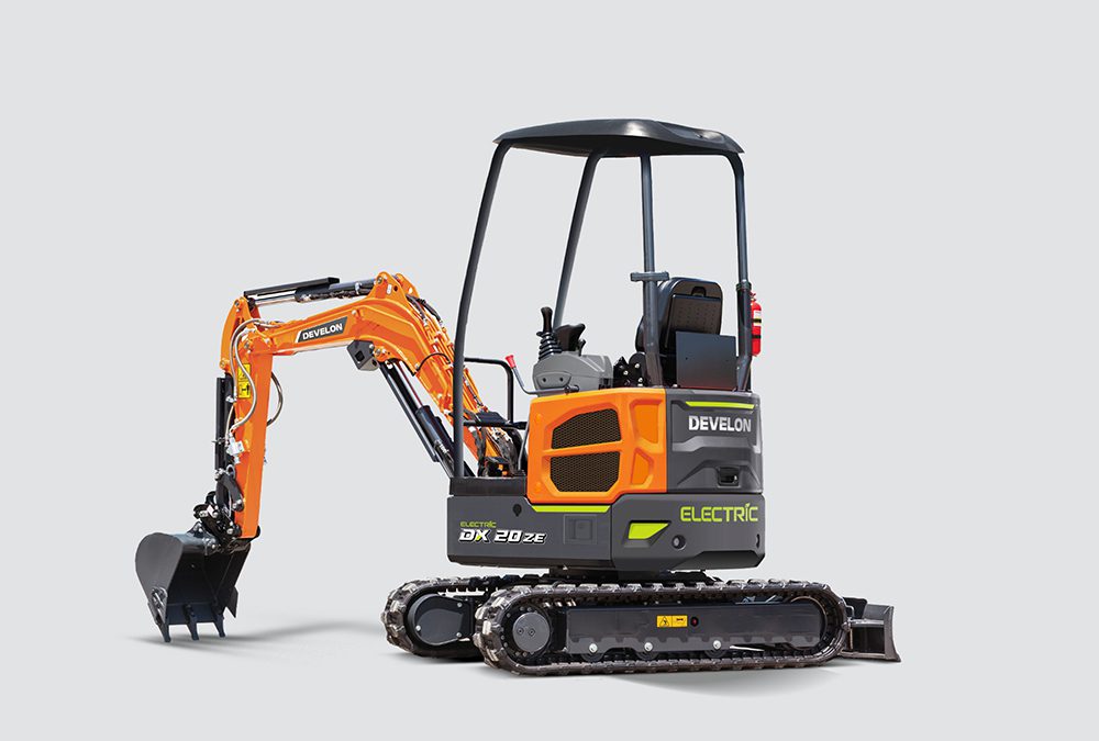 Develon supplies electric excavators to county government in Ireland