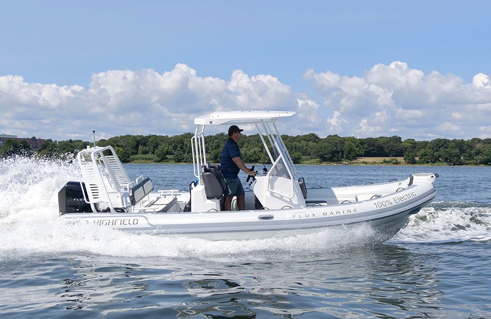 Highfield Boats partners with Flux Marine on electric outboards