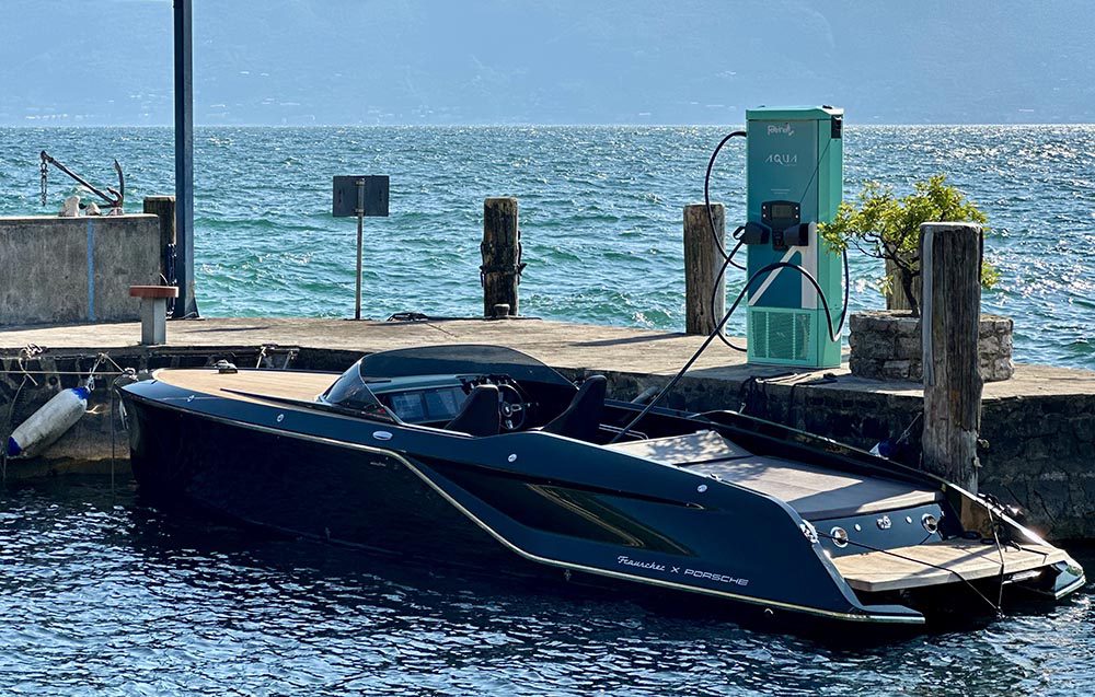 Aqua superPower deploys marine fast EV charging station on Italy’s Lake Garda