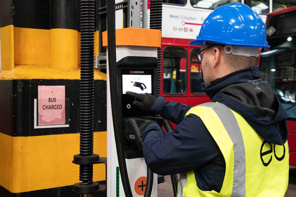 Kempower and EO install 342 charging points for electric buses