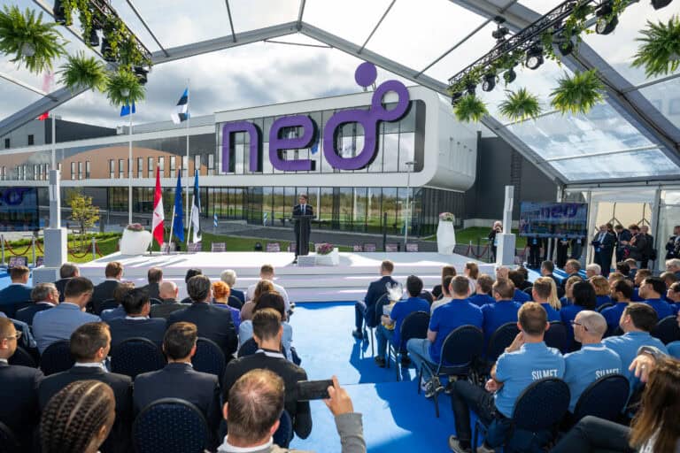 NEO Performance Materials opens permanent magnet facility in Europe