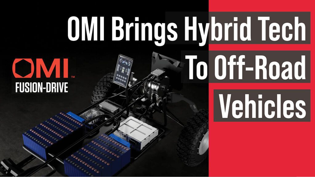 OMI brings hybrid tech to off-road vehicles