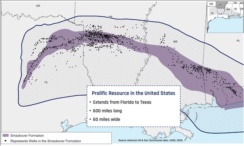 Barrell Energy secures Texas land in Smackover lithium brine prospect