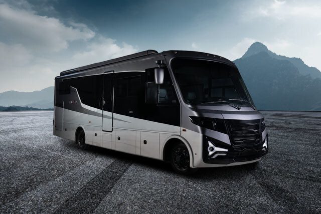 THOR Industries introduces PHEV Class A motorhome, built on Harbinger’s electric chassis