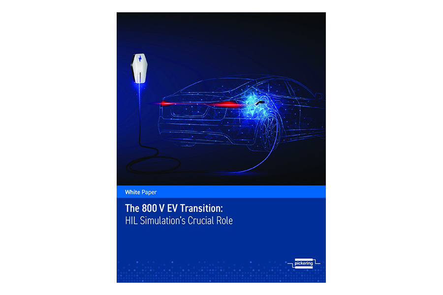 The 800 V EV transition: HIL simulation’s crucial role