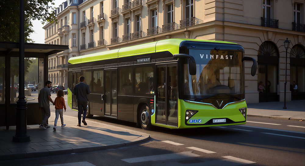 Vinfast launches two new electric bus models in Europe