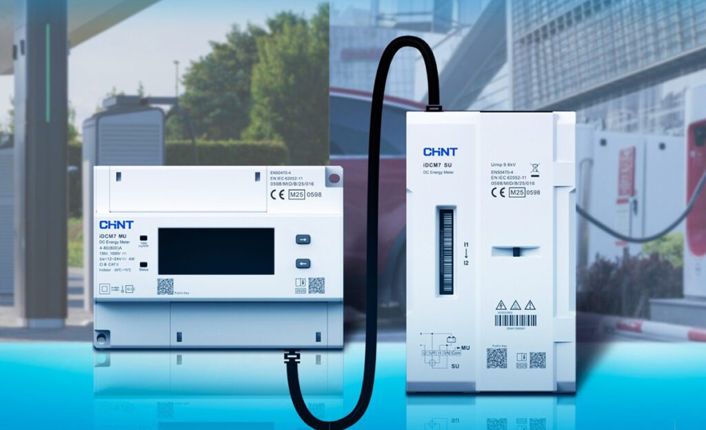 CHINT launches iDCM7 smart DC energy meter for EV charging stations in Europe