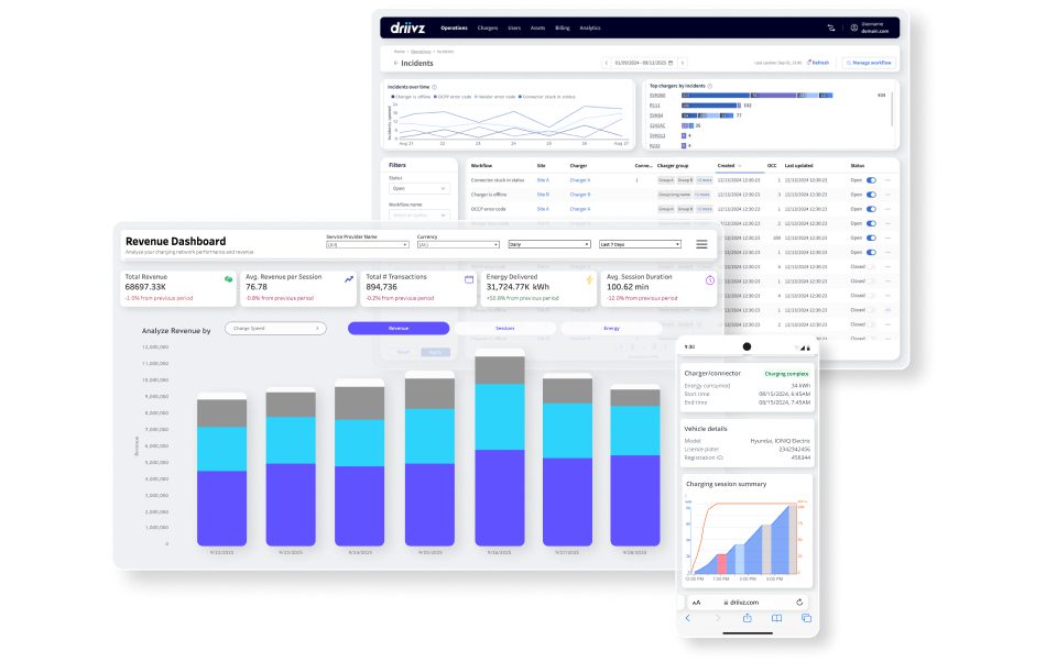 Driivz updates EV charging management platform, now available globally