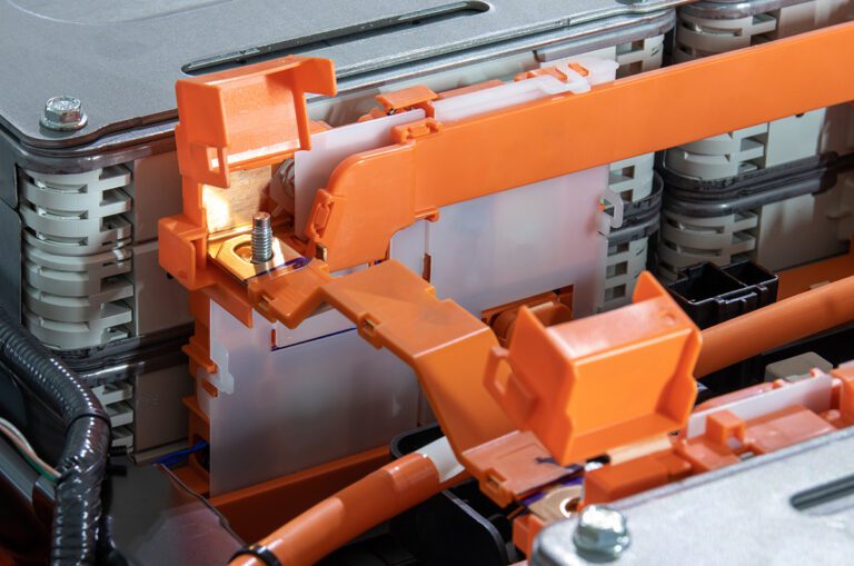 EV Battery pack Bussbars Stock_567059694