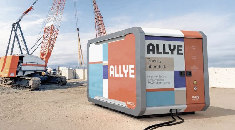 Allye Energy wins order for five MAX500 battery  storage systems for charging electric construction vehicles