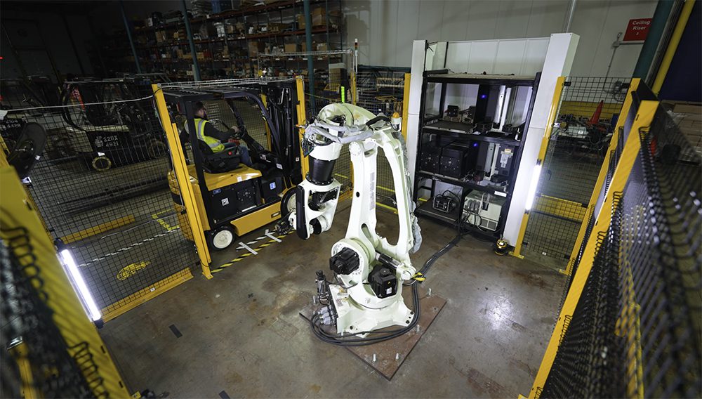 Concentric’s autonomous forklift battery management system has performed 250,000 two-minute battery swaps