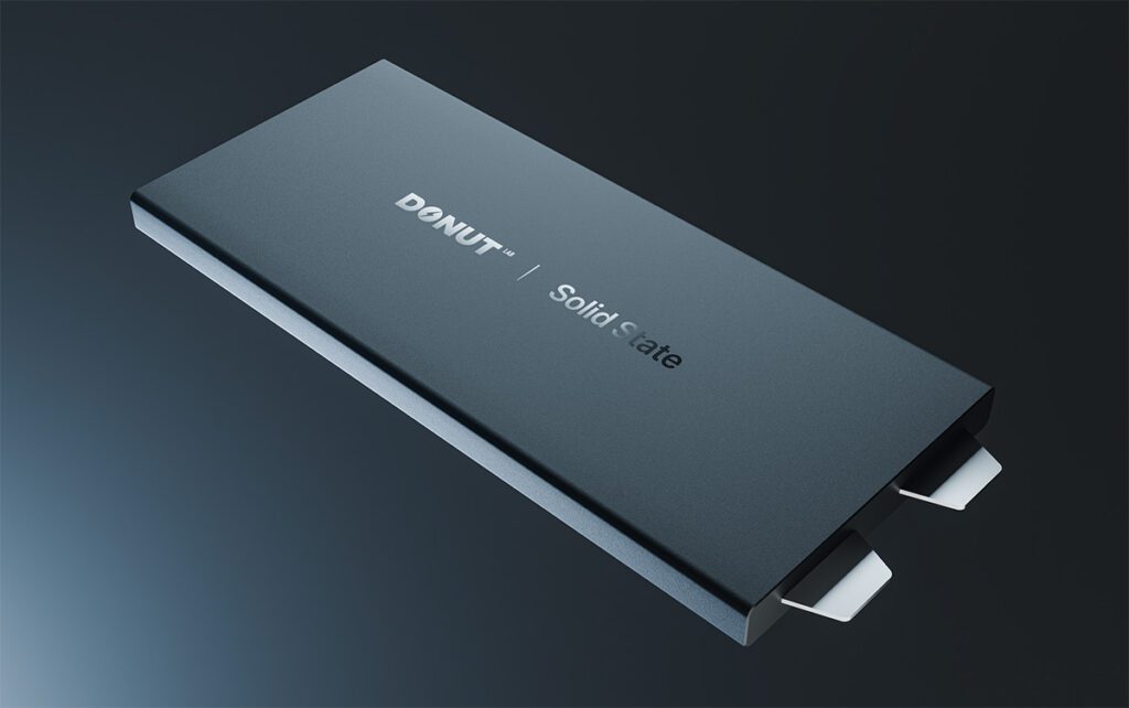 Donut Lab says its all-solid-state battery will be used in a production electric motorcycle this year