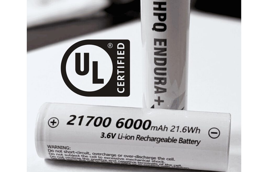 HPQ Silicon lithium-ion cells earn UL 1642 certification for US commercial sales