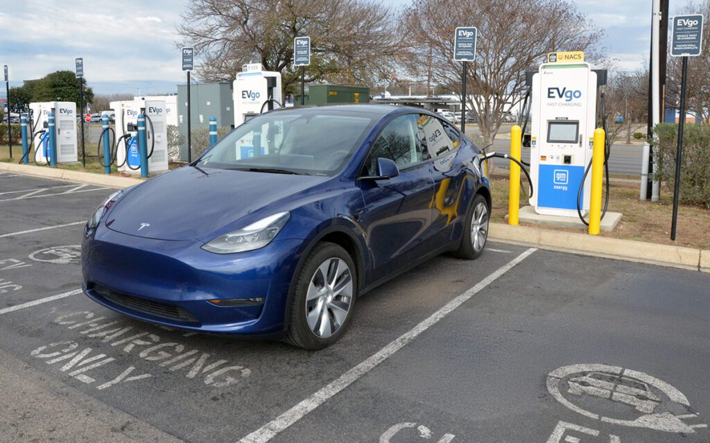 EVgo adds 100 NACS fast charging connectors with 500 more planned in 2026