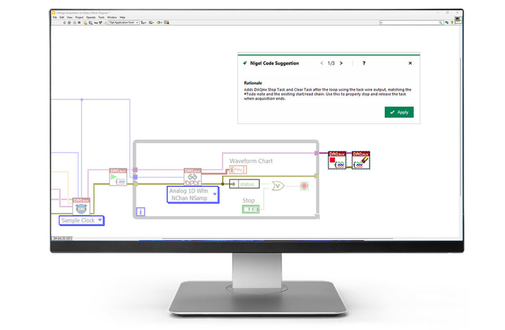 Emerson updates NI Nigel AI technology for its test and measurement software platform